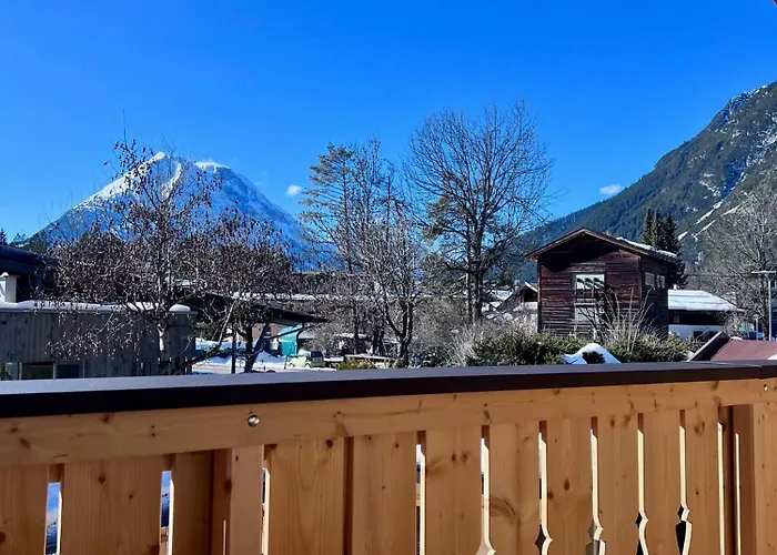 Appartement Hirschegg - Modernes Dorfchalet Mit Panorama Leutasch